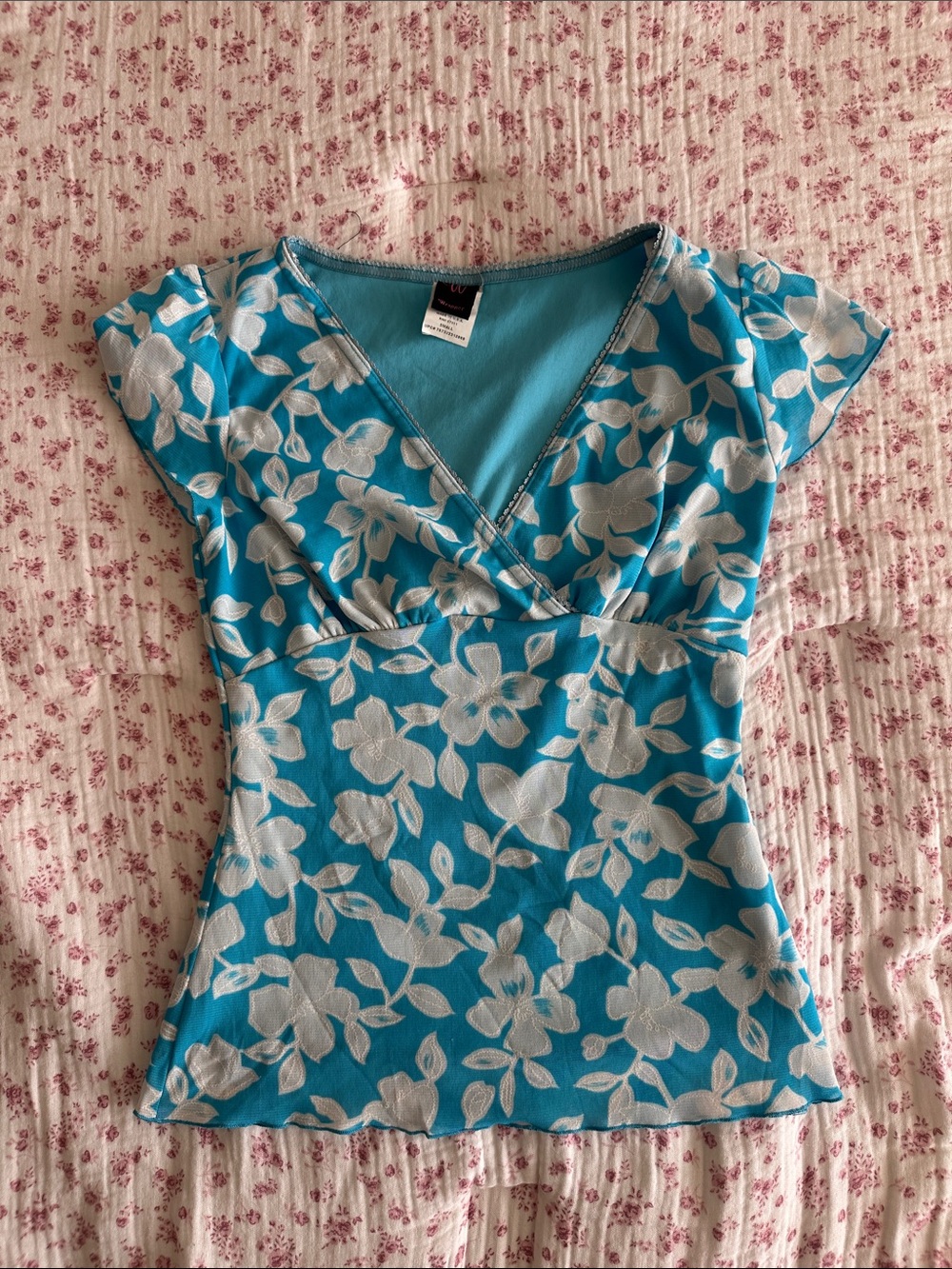 Y2K Wrapper Wrap Top